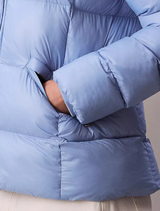 Nouveau décontracté vêtements de plein air pleine fermeture éclair Frozen Fjord doudounes à capuche bouffant rembourré manteau coupe ample matelassé doudoune femme - Product Image 6