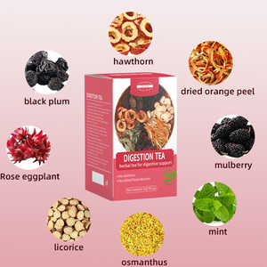 Chá Digestivo 120g: Apoia a Digestão e a Saúde do Estômago – Com Rosela, Ameixa Escura, Espinheiro, Casca de Tangerina Seca e Alcaçuz - Product Image 3