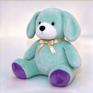 Customized plush <b>puppy</b>, stuffed dog, green plush dog, floppy ear dog plush, <b>puppy</b> plushie, dog stuffed animal, dog plush - Product Image 3