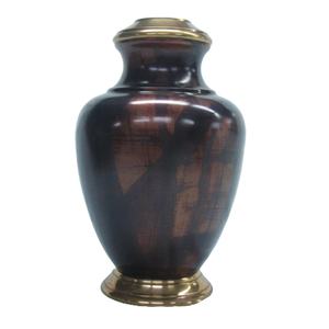 Elegant Design <b>Keepsake</b> Cremation Urn Durable Metal Funeral <b>Ashes</b> Urn Remarkable Red Memorial Urn - Product Image 6