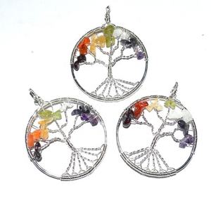 Fabricant et fournisseur de colliers à pointe de flèche en verre blanc électroplaqué - Product Image 6