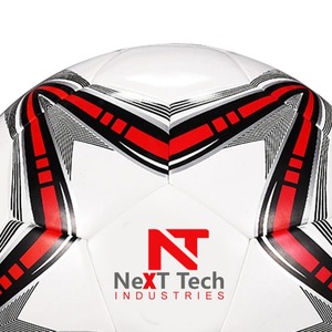 Balón de entrenamiento de fútbol de Next Tech Industries, material de PU para fines de entrenamiento con diseño personalizado y logotipo personalizado - Product Image 6