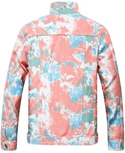 <b>Mens</b> Denim <b>Jacket</b> Classic Button Front Casual Jean <b>Jacket</b> <b>for</b> Streetwear and Everyday Wear - Product Image 3