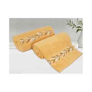 Meilleure vente bleu Micro Fiber Border Dolls modèle brodé écologique 100% coton biologique Absorption d'eau Golf serviettes de bain - Product Image 5