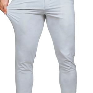 2025 personnalisé respirant Golf vêtements hommes pantalon taille haute jambe droite costume Golf pantalon pantalons de sport pour hommes - Product Image 2