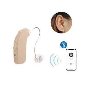 HEARKING H818-BT New Products Wholesale Smart Blue tooth Wireless Invisible Ear Amplifier Hearing Aid