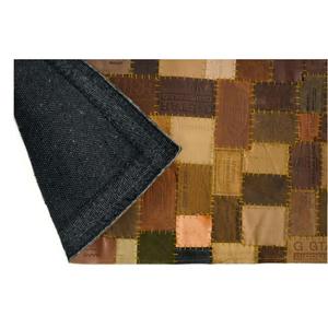 Tapis en cuir patchwork attrayant fabriqué à partir de tapis et carpettes décoratifs durables pour tapis et ensembles - Product Image 5