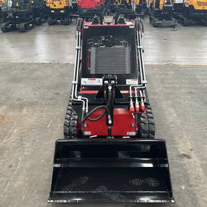 Minicargador de carga pesada con orugas duraderas y motor potente adecuado para trabajos en todo terreno - Product Image 3