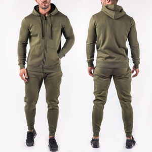 Top Selling Sportswear Track Sets Wholesale Men Sweat suit <b>Zip</b> <b>up</b> <b>Jackets</b> and Jogger Set hoodie Tracksuit Sets Men - Product Image 2