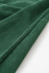 Pantalon de survêtement décontracté 2025 personnalisé de haute qualité, en toile délavée à l'acide, léger, respirant, coupe mi-évasée, jambe large, uni - Product Image 4