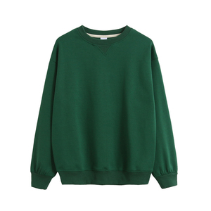 OEM nuevo diseño 100% algodón pulóver sólido logotipo personalizado bordado sudadera mujeres sudaderas con capucha Top gran oferta - Product Image 3