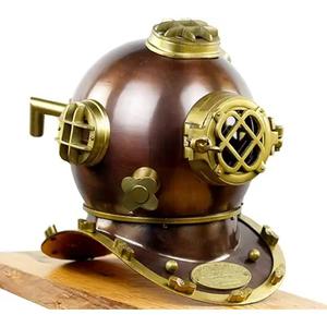 Casco Náutico de Metal con Acabado en Cobre Estilo Antiguo, Casco de Buceo Marítimo para Decoración de Lujo, Disponible al Mejor Precio - Product Image 5