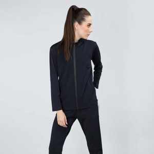 Chándal elegante con cremallera para Mujer | Conjunto de ropa deportiva de dos piezas transpirable y ligero con chaqueta con cremallera completa y pantalones Jogger - Product Image 2