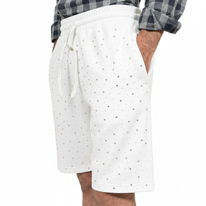 Factory Price Casual <b>Shorts</b> Streetwear Cotton <b>Fleece</b> Multicolor <b>Shorts</b> Workout Gym Fitness Running Custom Logo <b>Fleece</b> <b>Men</b> <b>Shorts</b> - Product Image 3