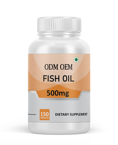 Cápsulas de Aceite de Pescado y Hierbas Personalizadas, Venta Caliente OEM/ODM, 150 Cápsulas para Adultos, Suplemento para la Salud de la Piel - Product Image 1