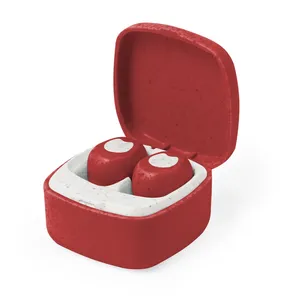 Auricolari in Fibra di Grano Oriley, Gadget USB Promozionale Sostenibile - Product Image 2