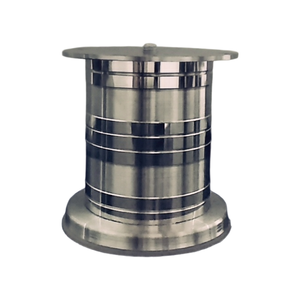 Pied de canapé rond en acier inoxydable lourd, coupe CD, support de meubles en acier inoxydable de qualité supérieure pour la maison et le bureau au meilleur prix - Product Image 1