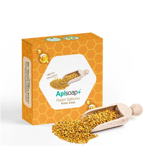 Jabón de Polen Natural Turco, Barra Artesanal de 100g, Blanqueador e Hidratante para Equilibrar la Grasa y para Todo Tipo de Piel, Cuidado Diario - Product Image 1