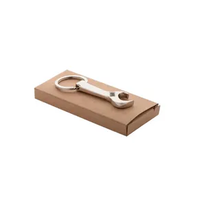 Portachiavi Promozionale Personalizzato con Chiave Inglese e Apribottiglie, Gadget con Moschettone - Product Image 3