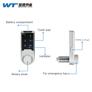 חדש עיצוב מכירה לוהטת ארון מנעול אלקטרוני Wt-m-1603a פין קוד מספר אלקטרוני מצלמת הלבשה מנעול - Product Image 6