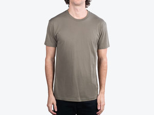 Camiseta Ajustada Premium al por Mayor, 100% Algodón Peinado Anillado, Cuello Redondo Suave, Ropa con Logotipo Personalizado para Marcas de Ropa de EE. UU. - Product Image 3