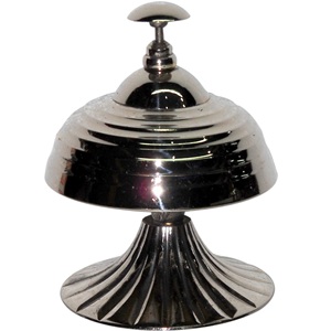 Campana de mano de latón macizo con mango de madera, servicio de restaurante al por mayor, artículo decorativo para el hogar de alta calidad, nuevo diseño - Product Image 6