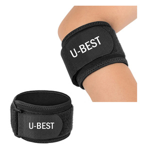 Protector de Codo de Neopreno U-BEST, Transpirable, con Cierre de Velcro, Protección Universal para Baloncesto, Todas las Temporadas - Product Image 6