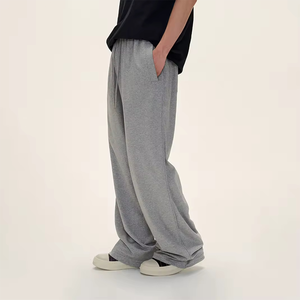 Pantalon de survêtement unisexe taille extensible pantalon de survêtement baggy commande en gros pantalon de survêtement baggy - Product Image 2