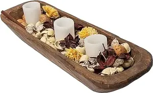 Hot Selling 100% Natural <b>Mango</b> <b>Wood</b> Dough Serving <b>Bowl</b> for Home Hotel or Restaurant Use - Product Image 2