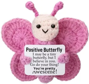 Poupée Papillon en Crochet Faite à la Main en Gros - Soutien Émotionnel et Énergie Positive pour Enfants - Product Image 6