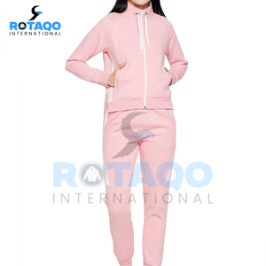 Survêtement décontracté uni pour femmes Survêtement surdimensionné pour femmes Ensembles de survêtements pour femmes Survêtement deux pièces Training Wear Jogging Wear - Product Image 1
