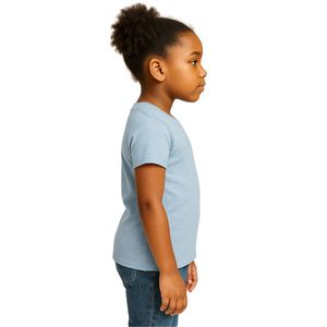 Polo Unisex para Niños, Temporada de Verano, 100% Algodón Peinado, Piqué, 220 g/m², Logotipo Bordado Personalizado, Amarillo Limón, Tela Casual de Manga Corta - Product Image 3