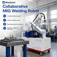 Cobot de Soldadura por Arco Colaborativo de Alta Precisión, Soldador Robótico MIG de 6 Ejes para Soldadura de Estructuras Metálicas de Automóviles, Muebles y Otros