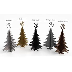 Ornement de Noël en métal élégant, écologique, excellent cadeau, décoration de Noël pour la maison, fête du Nouvel An, décorations de Noël suspendues - Product Image 1