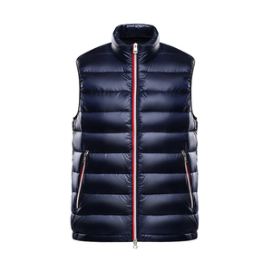 Logo personnalisé OEM gilet sans manches à capuche bulle doudoune veste gilets chaud hiver hommes gilet pour hommes respirant et durable - Product Image 3