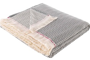 Manta decorativa tejida de algodón 100%, funda de cama, funda de sofá, manta tejida de algodón de 125x150 cm - Product Image 5