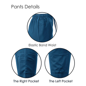 Conjunto de uniforme de túnica de masaje tailandés promocional para dama esteticistas poliéster algodón ropa de trabajo personalizable para salones de belleza - Product Image 3