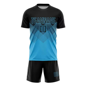 Uniformes de Fútbol Transpirables de Manga Corta en Diferentes Colores, Sublimados, para Entrenamiento, 100% Poliéster, Alta Calidad, el Mejor Diseño - Product Image 2