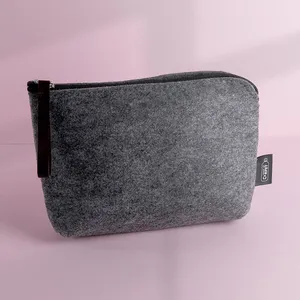 Amsonia Beauty RPET Sustainable <b>Toiletry</b> Bag Felt Gadgets - Product Image 2