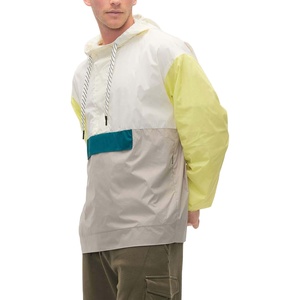 Chaquetas cortavientos para hombre al aire libre personalizadas chaquetas cortavientos impermeables a la moda Patchwork Color prendas de vestir exteriores chaquetas cortavientos - Product Image 6