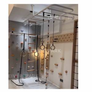 Pabrik grosir 9 in 1 memanjat dinding anak-anak dalam ruangan Gym latihan permainan memanjat tangga dinding memanjat Set - Product Image 4