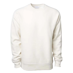Vente en gros de pulls en molleton de coton unisexes de bonne qualité Sweat-shirts unis avec logo personnalisé pour hommes - Product Image 3