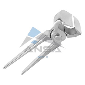 14 "คีมคีบกรามกว้างแบบมืออาชีพเครื่องตัดกีบม้างานหนักที่ตัดเหล็กโครเมี่ยมวานาเดียมที่จับกันลื่น - Product Image 3