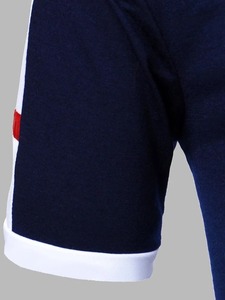 Fait sur mesure pour hommes 100% coton pour Polo T-Shirt respirant tissu tricoté manches courtes coupe décontractée pas cher prix Golf pour Polo Shir - Product Image 4