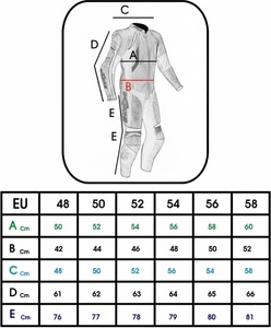 Ajoutez des sliders de protection dorsale et des protections CE. Personnalisez les couleurs, les logos et le nom du pilote. Produisez des commandes individuelles ou en gros. - Product Image 6