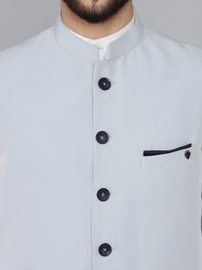 Gilet bleu ciel classique très demandé pour les tenues de mariage, les uniformes d'entreprise et la vente au détail de mode, disponible au meilleur prix - Product Image 3