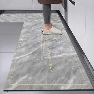 Juego de Alfombrillas para Fregadero de Cocina Modernas y Personalizadas, Absorbentes, de Poliéster, con Base de Goma Antideslizante, Acolchadas y Lavables, Fáciles de Limpiar - Product Image 2