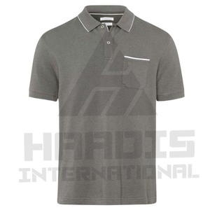 Chemises décontractées pour hommes à manches courtes, dernière collection, en velours uni 100 % coton, anti-plis - Product Image 3