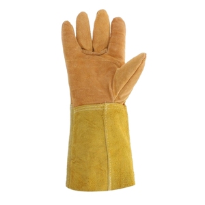 Professional <b>Thermal</b> Welding <b>Gloves</b> Heat Resistant Fireproof Leather Breathable Eco-Friendly Outdoor Safety <b>Gloves</b> for Work - Product Image 3