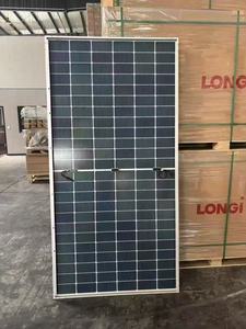 Nuevo Panel Solar Bifacial Longi Hi Mo 6 7 550W 570W 580W 585 W 600W Panel Fotovoltaico de Vidrio Dual Módulo Pv - Product Image 5